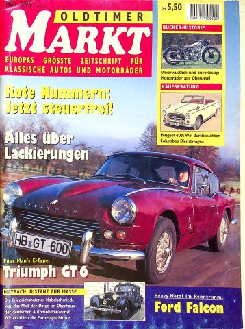 Deckblatt Oldtimer Markt (02/1995)